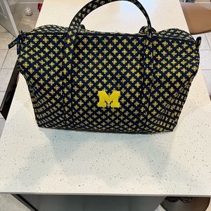 Vera Bradley Michigan duffel bag